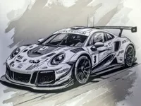 Porsche GT3 AMS profile.