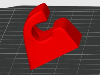 Sun visor clip