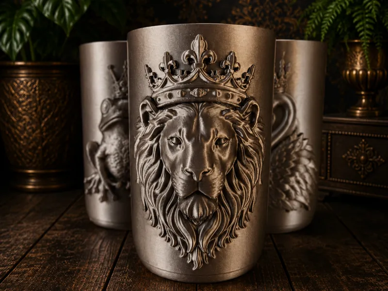 Königliche Tiere 3 Planter