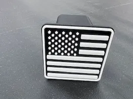 American Flag Hitch Cover