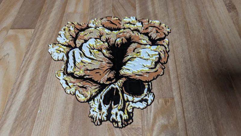 The Last of Us Clicker Skull Hue Forge