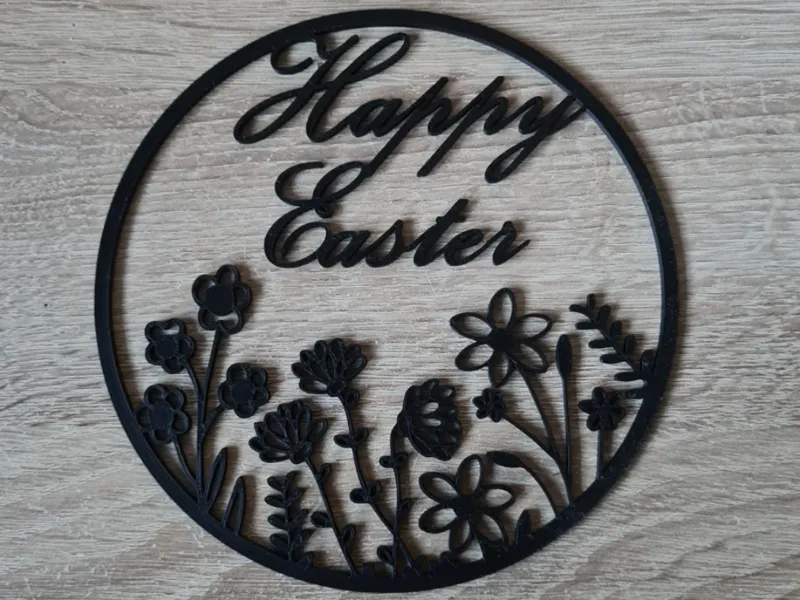 Happy Easter sign