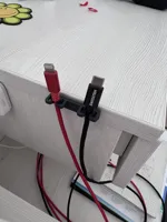 Cable holder for braided cables