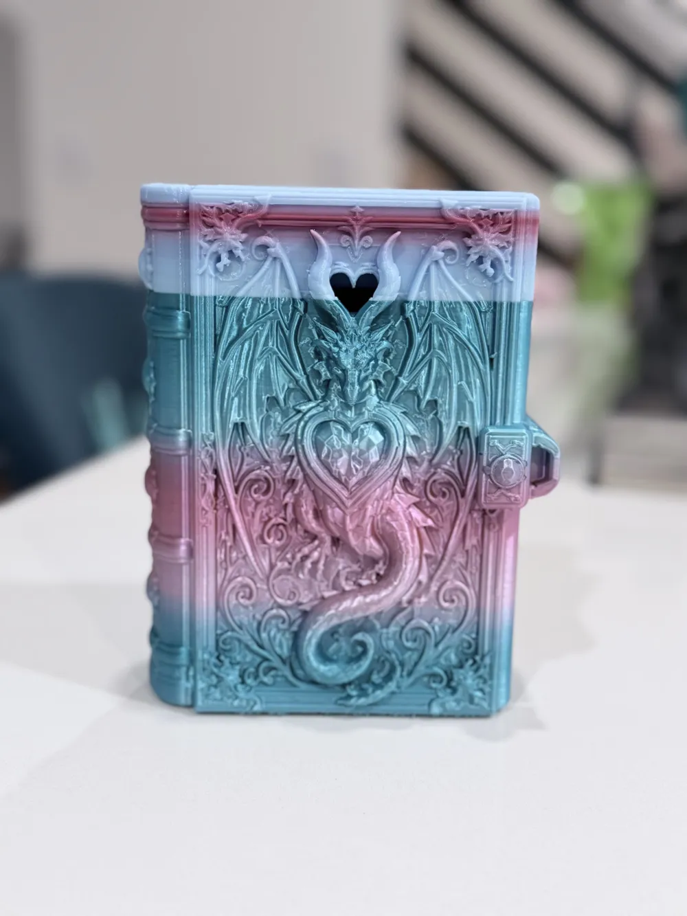 Dragon Book Box - Free 3D Print Model - MakerWorld