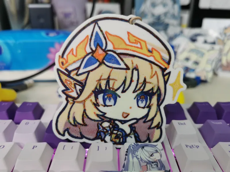 原神-尼可·莱恩表情包挂件_Lumina Studio_RYBW四色叠色