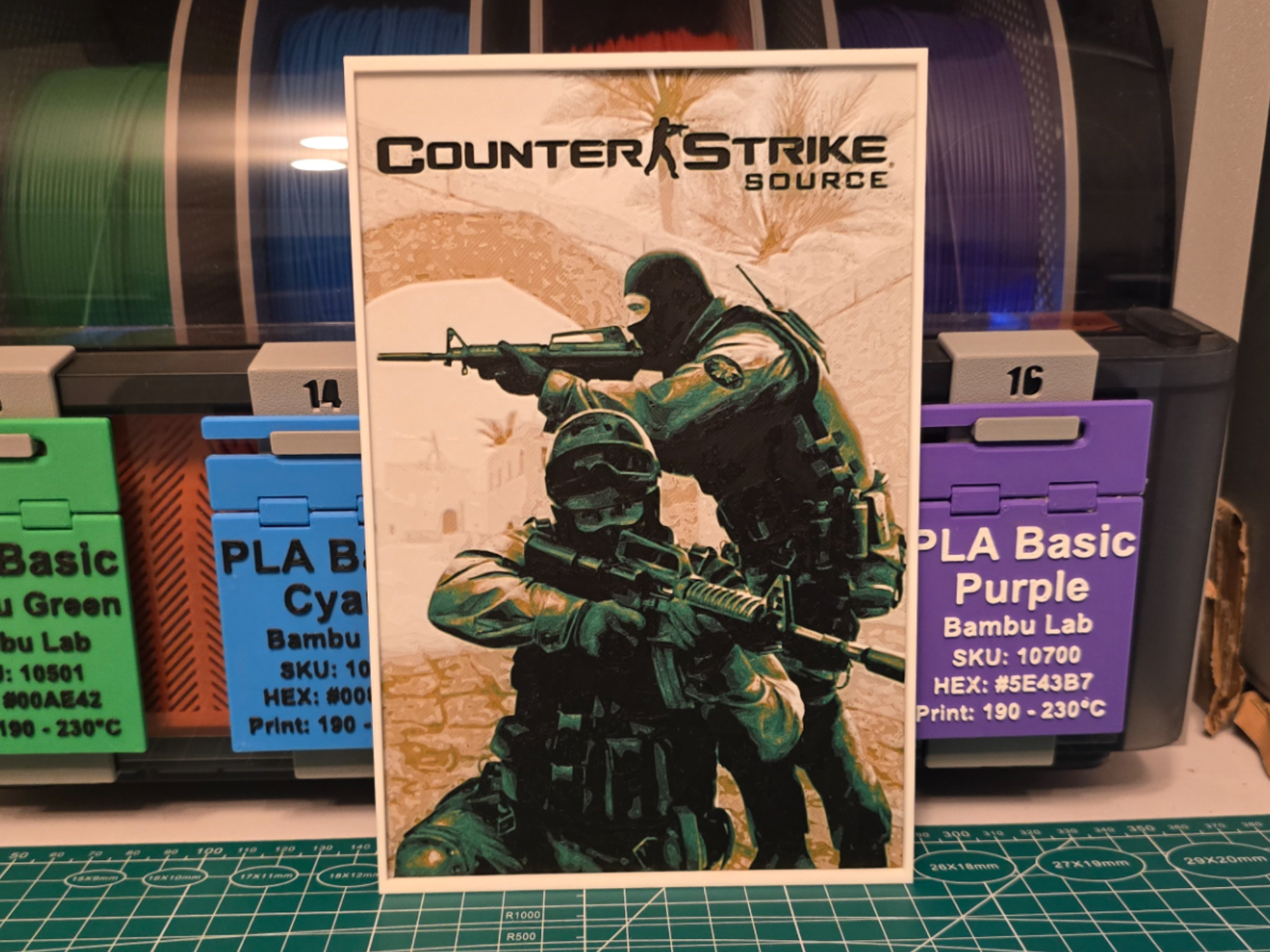 Counter-Strike: Source Game Poster - Hueforge Art