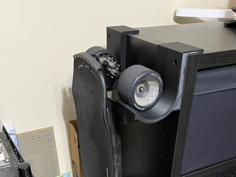 Ikea Kallax Electric Skateboard Hanger