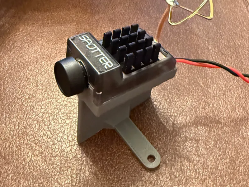 Tamiya DF-03 Camera Mount: Spotter Run Cam 2