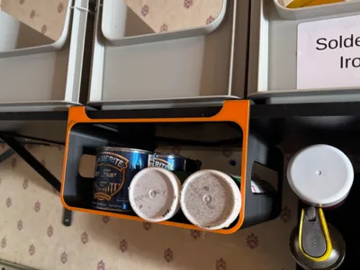 Under Shelf or Desk Storage Cubby - Parametric