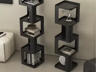 Estanteria cubo modular esquinera moderna