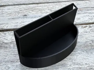 Campingcardhalter mit Münzablage