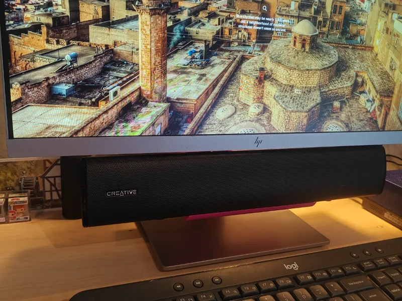 HP Monitor soundbar mount