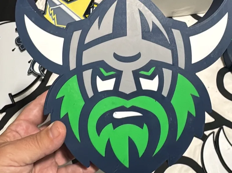 Canberra Raiders Light Box 2026 Logo