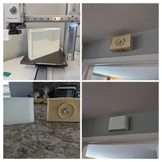 Modern doorbell cover