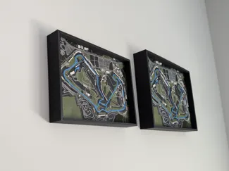 3D Track Wall Frame
