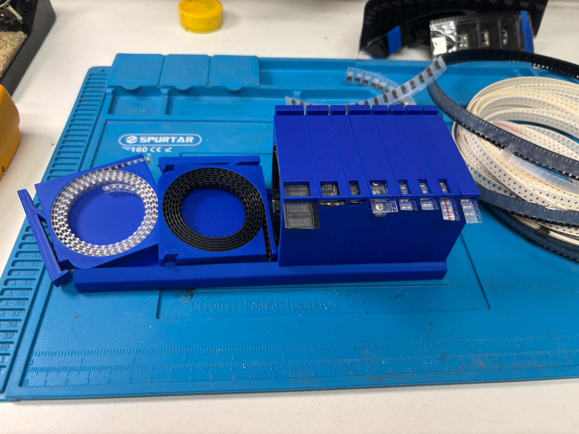 modular SMD Part organizer