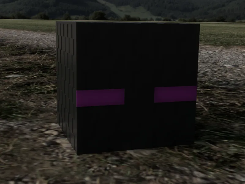 Enderman Minecraft PopCorn Bucket