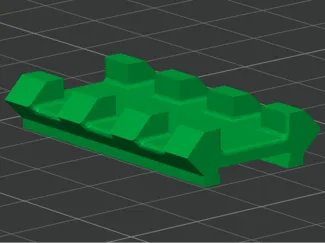 11mm Dovetail to 22mm Picatinny Adapter