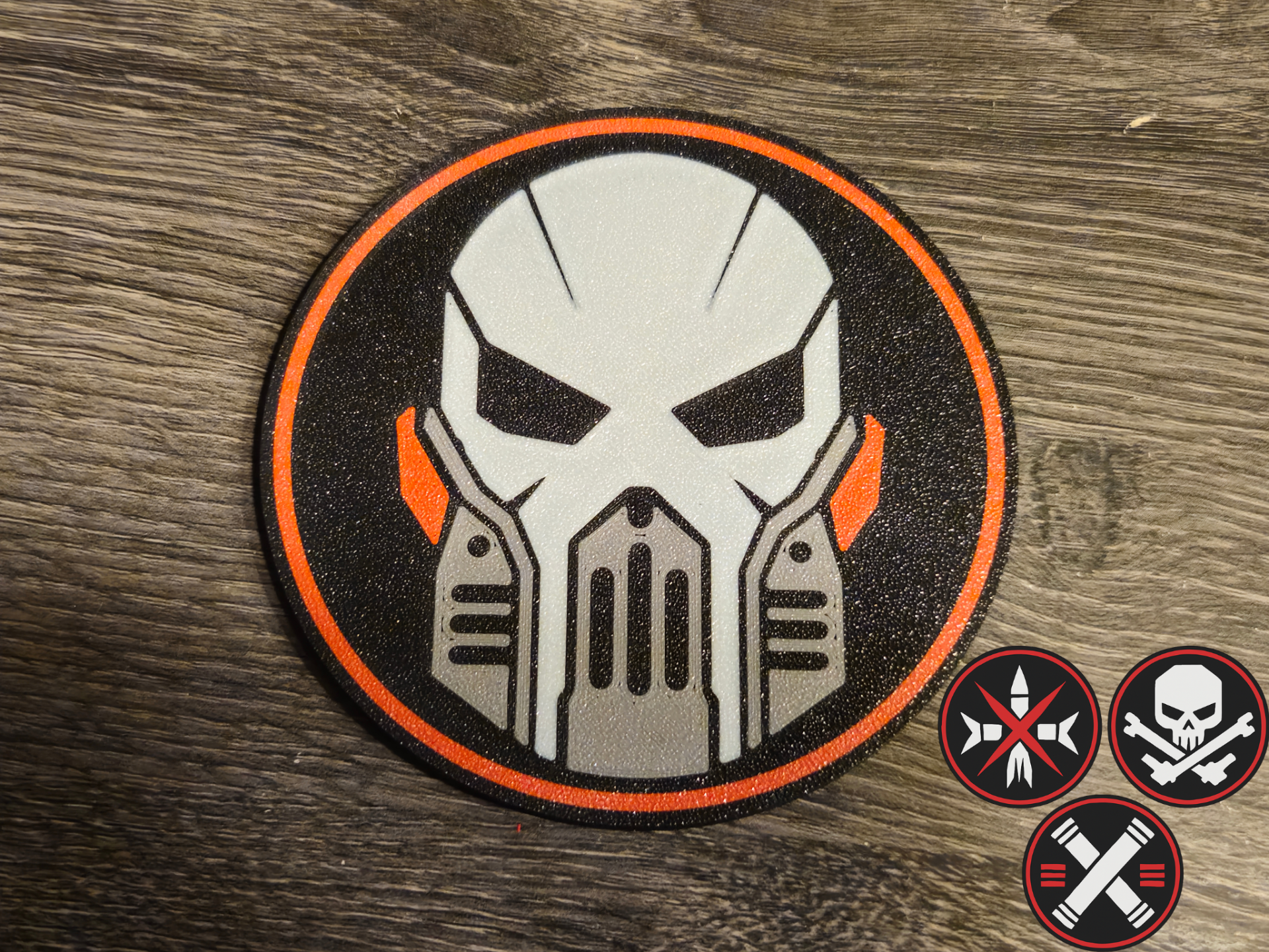 Crossbones Inspired Marvel Coaster Set