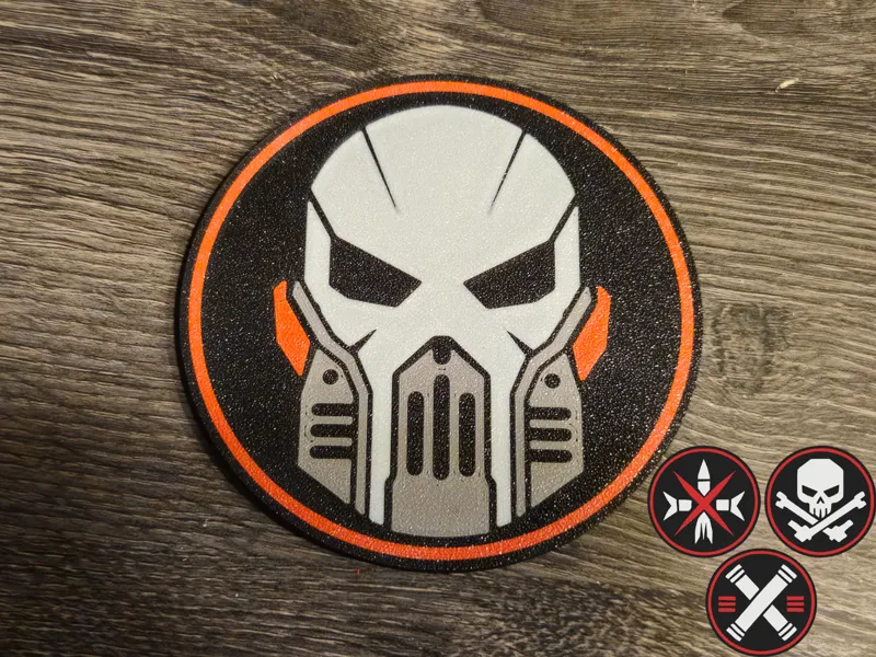 Crossbones Inspired Marvel Coaster Set