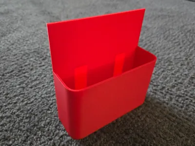 Refrigerator Pen Holder w/ Recesses for Magnets