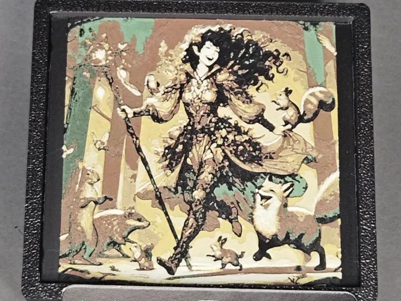 HueForge MTG Deckbox Cover Ellivere