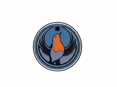 Connecticut Rebel Robin Bookmark