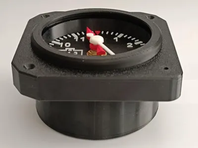 Short back cover for Altimeter Clock