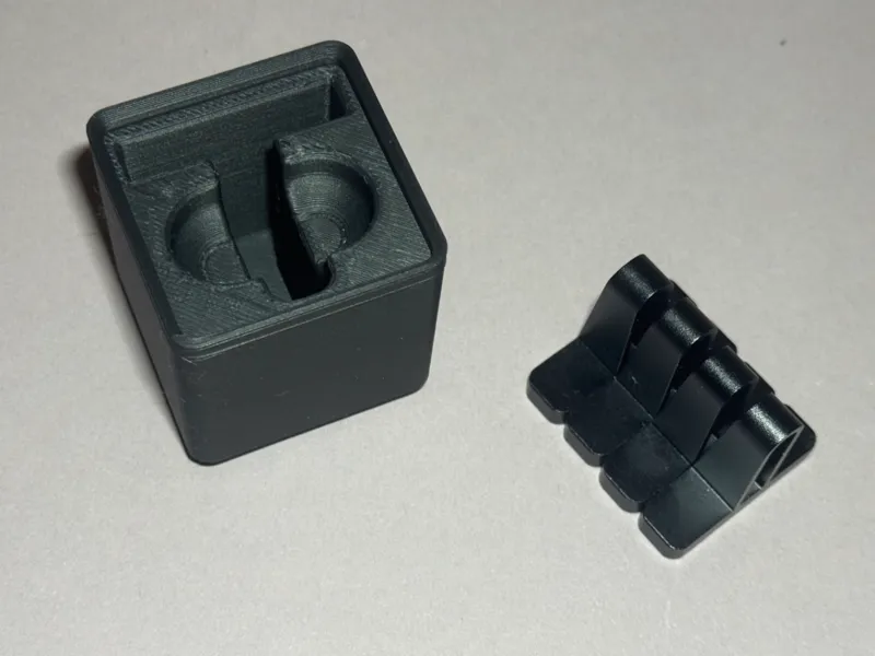 Gridfinity holder for Laser Material Pins