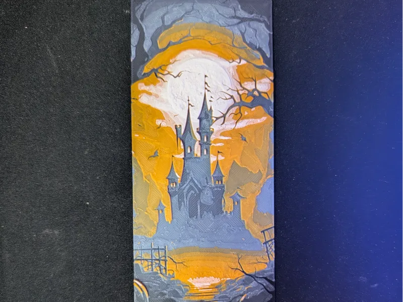 Castle Bookmark HueForge