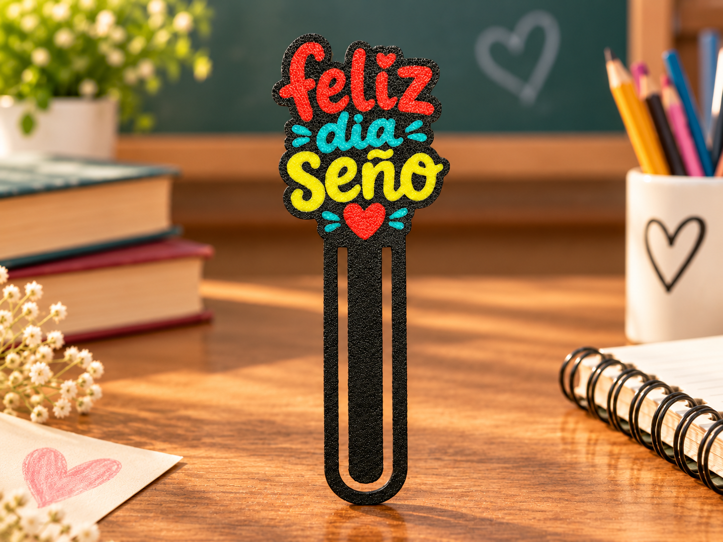 Señalador feliz dia seño - 1