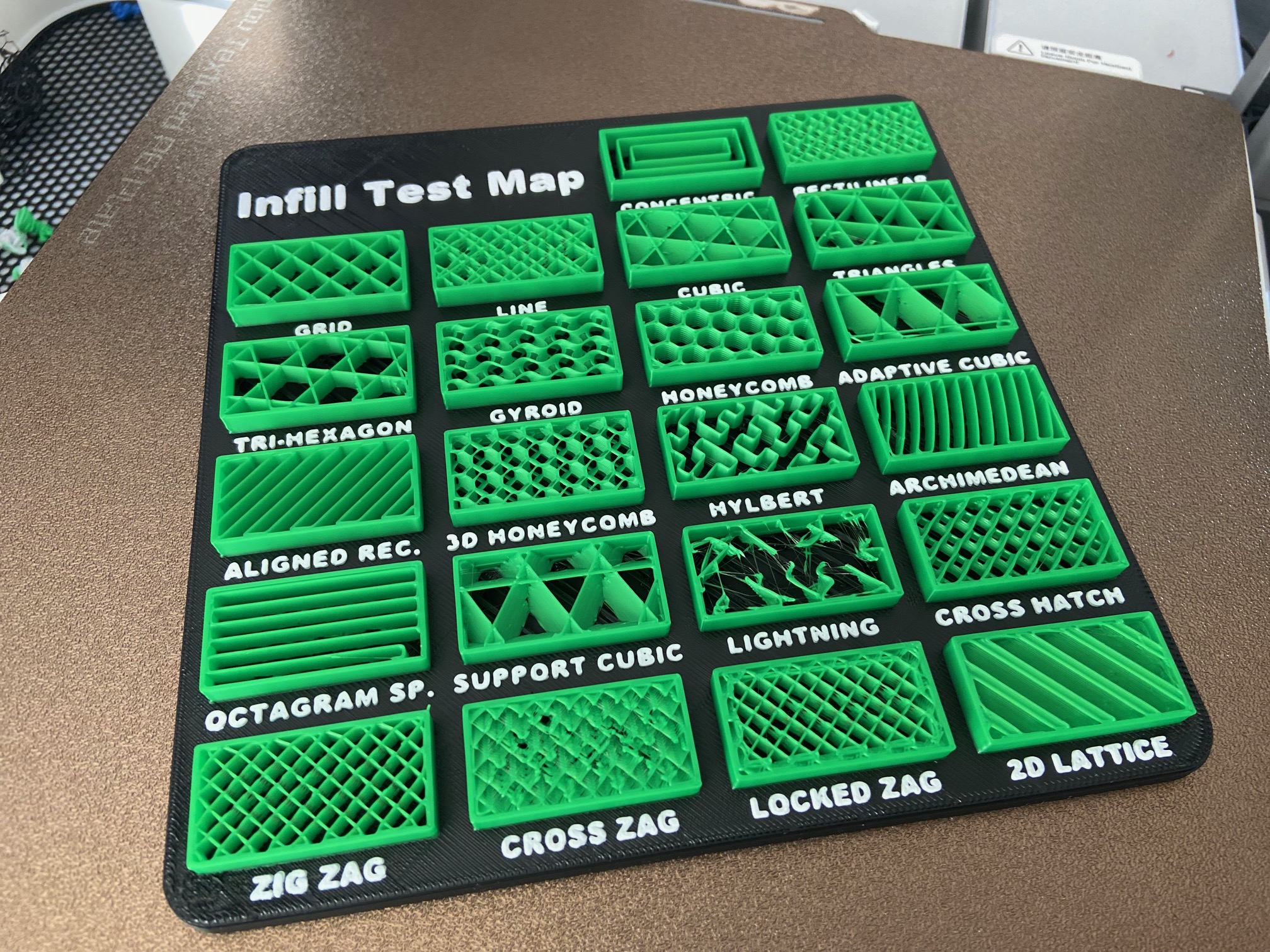 Miniatura 1 do modelo 3D Infill Test Map
