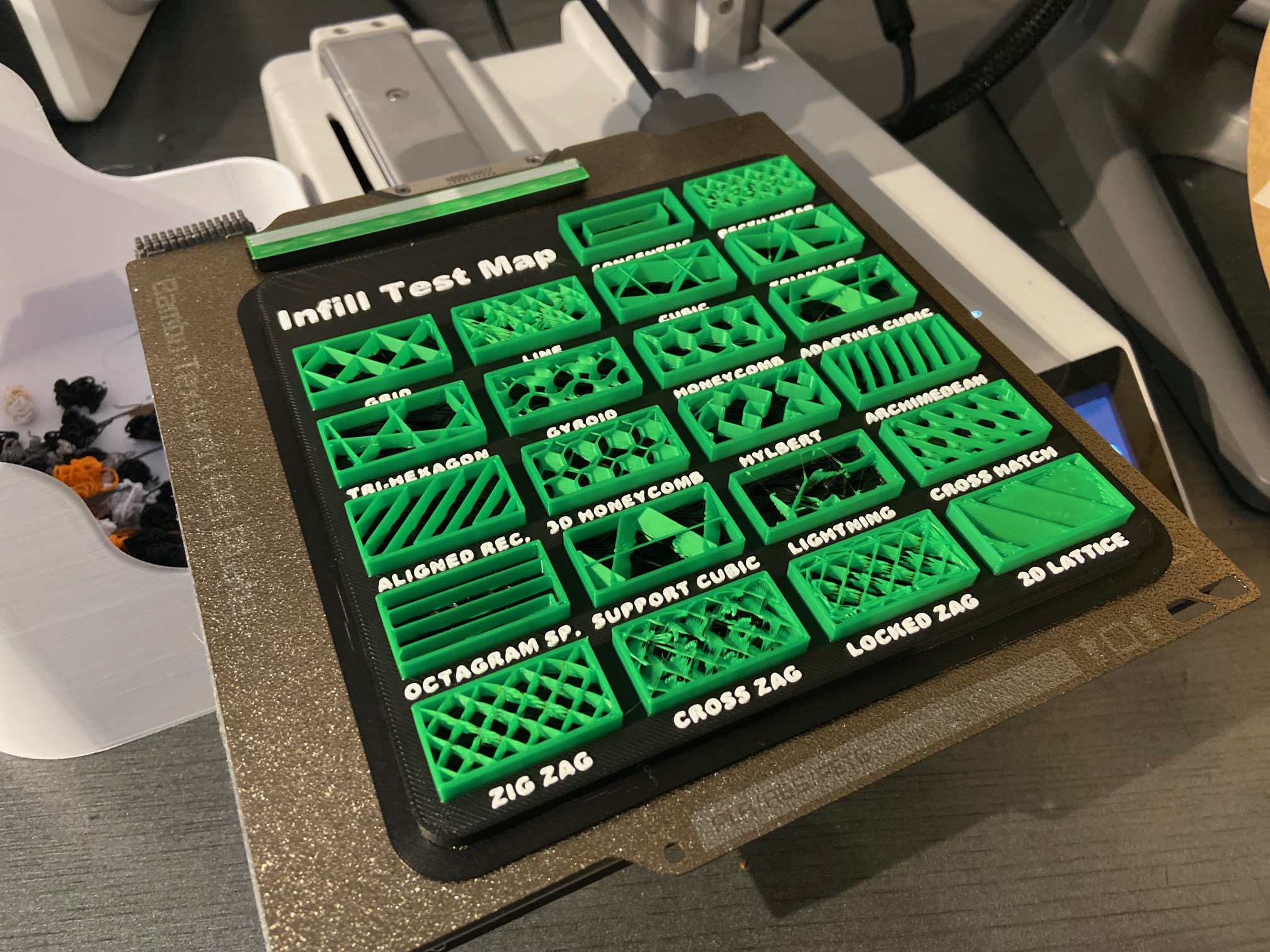 Miniatura 2 do modelo 3D Infill Test Map