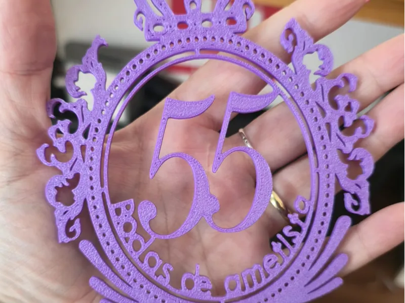 Bodas de ametista 55 anos