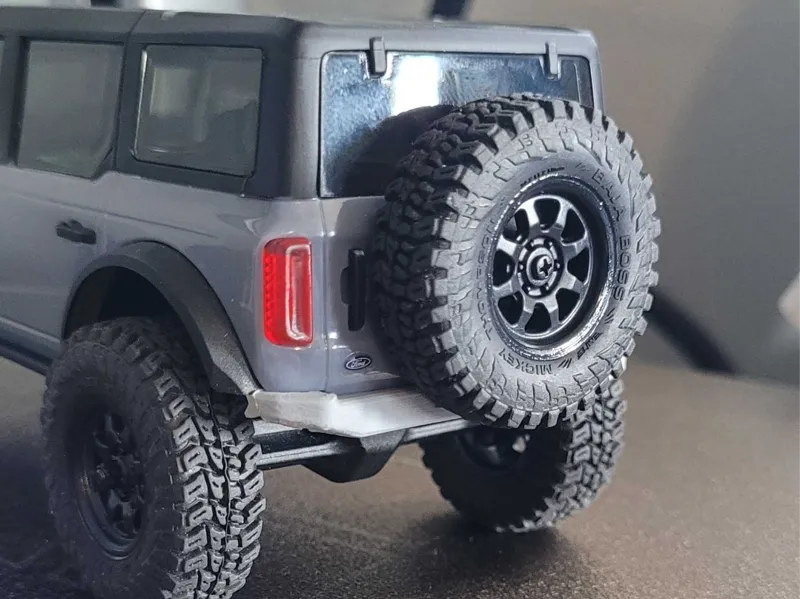 Axial SCX30 Plate Rear Bumper High Clearance