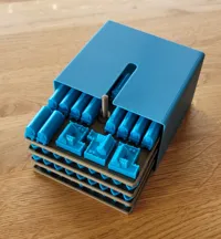 PLA set of 5 pcs. 0.2mm layer, 2 walls, 15% infill