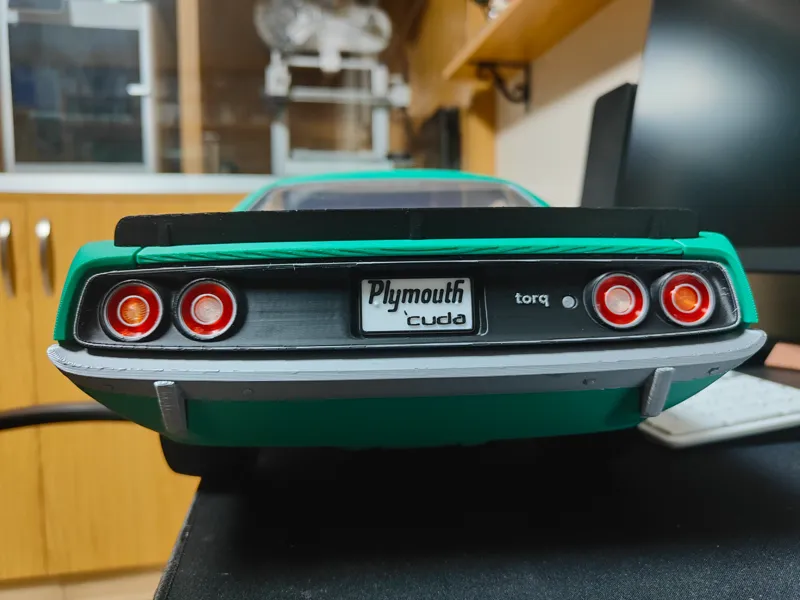 License Plate for Torq From 3dsets