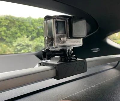 Porsche 718 Cayman GoPro mount