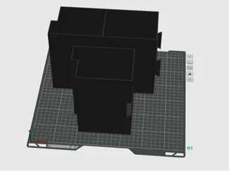 Makita MakPac M-Box 3 - Biscuit storage insert