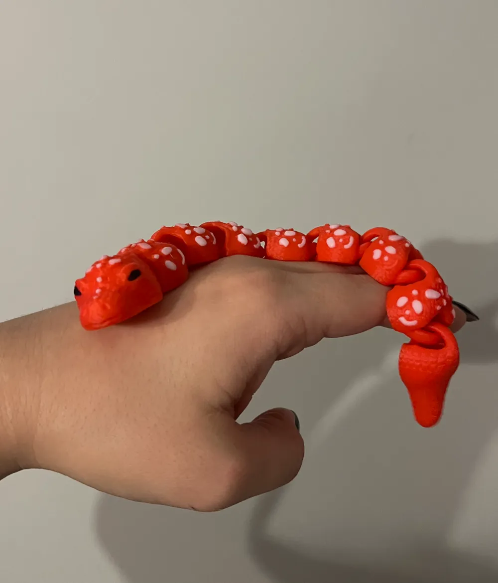 Articulated lunar year snake by Bash Studio 3D - MakerWorld