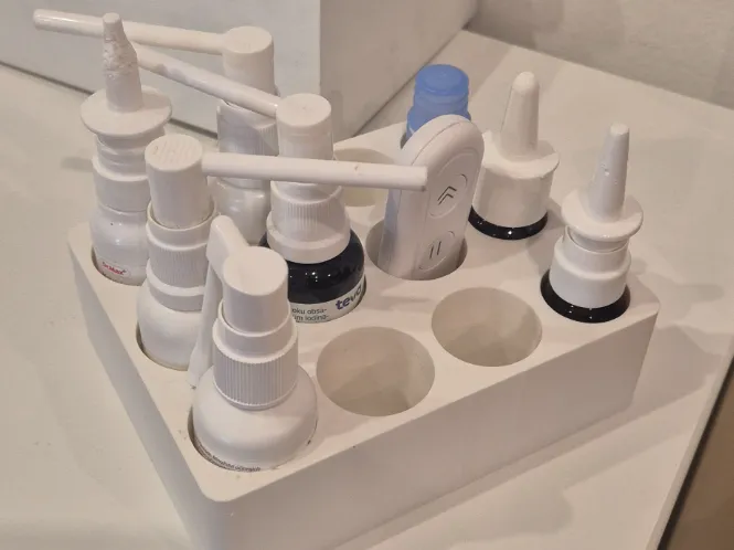 Organizer - Drops for nose, throat, eyes