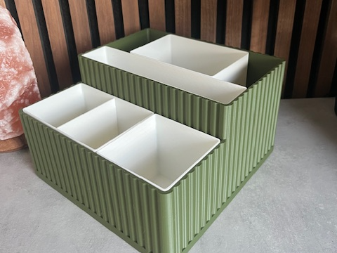 Bin collection, gridfinity bathroom organizer