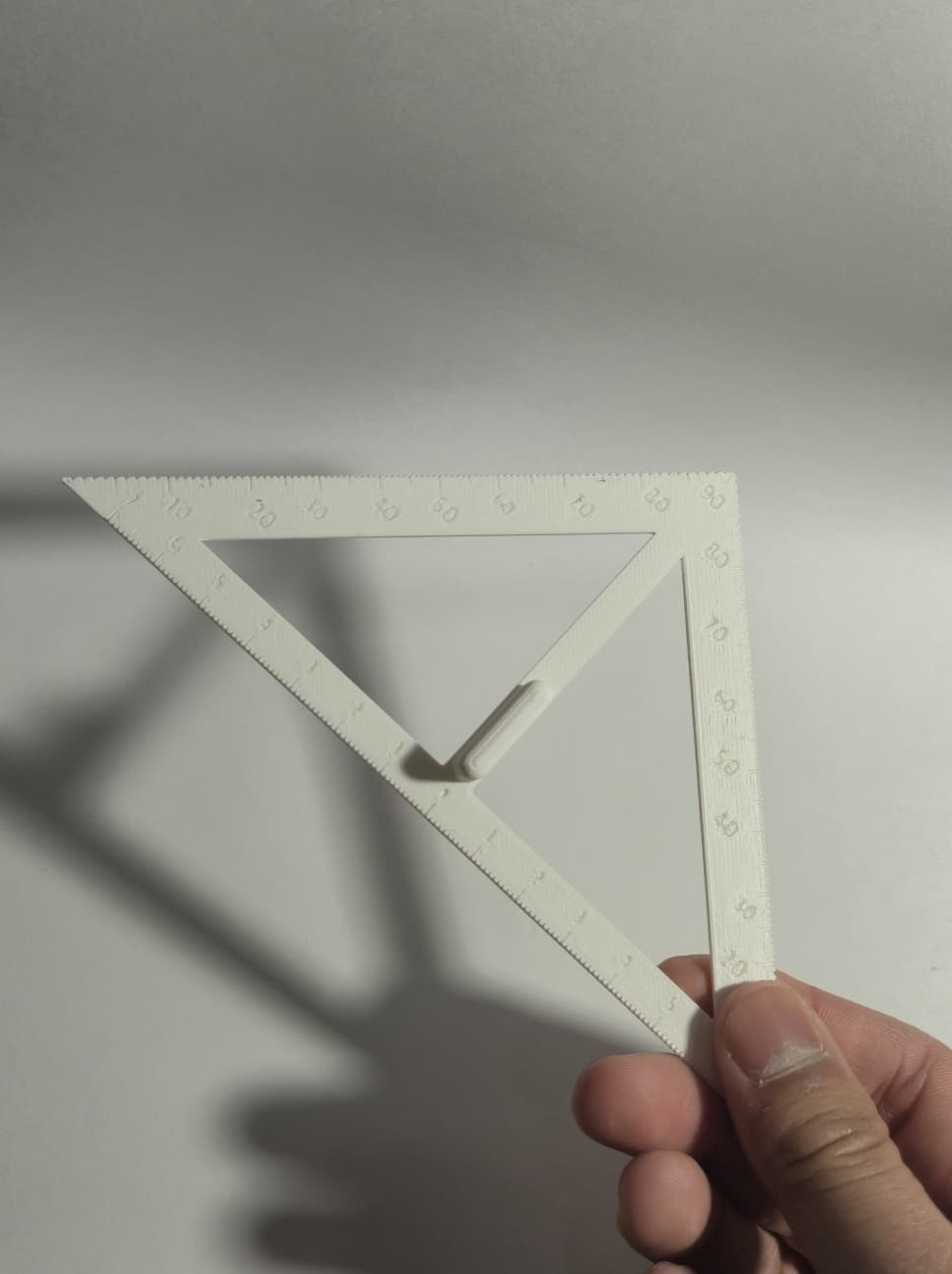Miniatura 2 do modelo 3D Set Square / Protractor Triangle / Triangle ruler