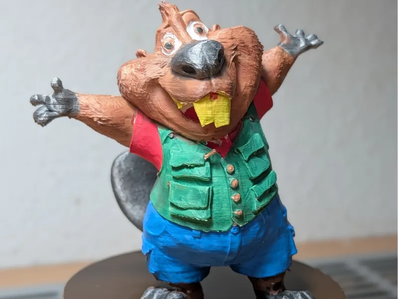 Nibbles Maplestick (Zootopia 2) 3D Color Figurine