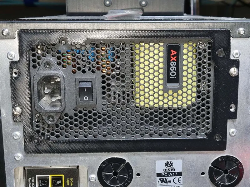 Lian Li PC-xx Power Supply Mounting Bracket