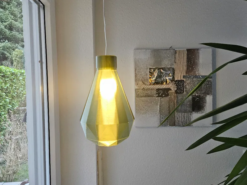 Smaragdlampe oder Vase