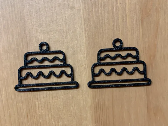 Cake Earrings