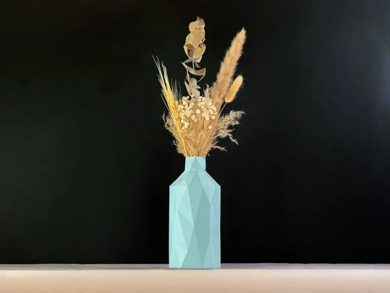 Vase Low Poly Design | 17.5cm
