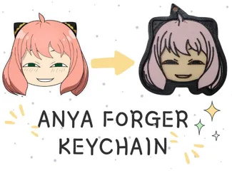 Anya Forger Keychain