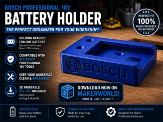 Bosch Professional 18V Akkuhalter